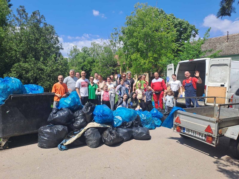 Održana velika akcija čišćenja Srbije i građani opštine Kovačica zavrnuli rukave