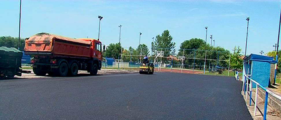 U toku rekonstrukcija terena u SRC „Slavija“