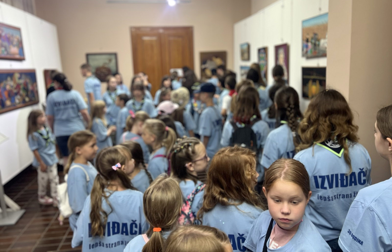 Peta dečija likovna kolonija izviđača slikara – spoj umetnosti, prirode i izviđačkog duha