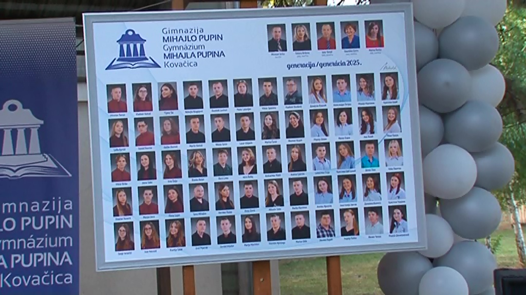 Gimnazija ,,Mihajlo Pupin” u Kovačici ispratila jednu od najuspešnijih generacija