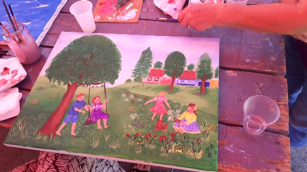 Farby priateľstva v Padine