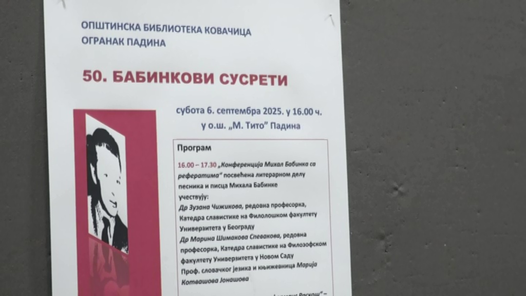 Jubilejné Babinkove literárne stretnutia v Padine