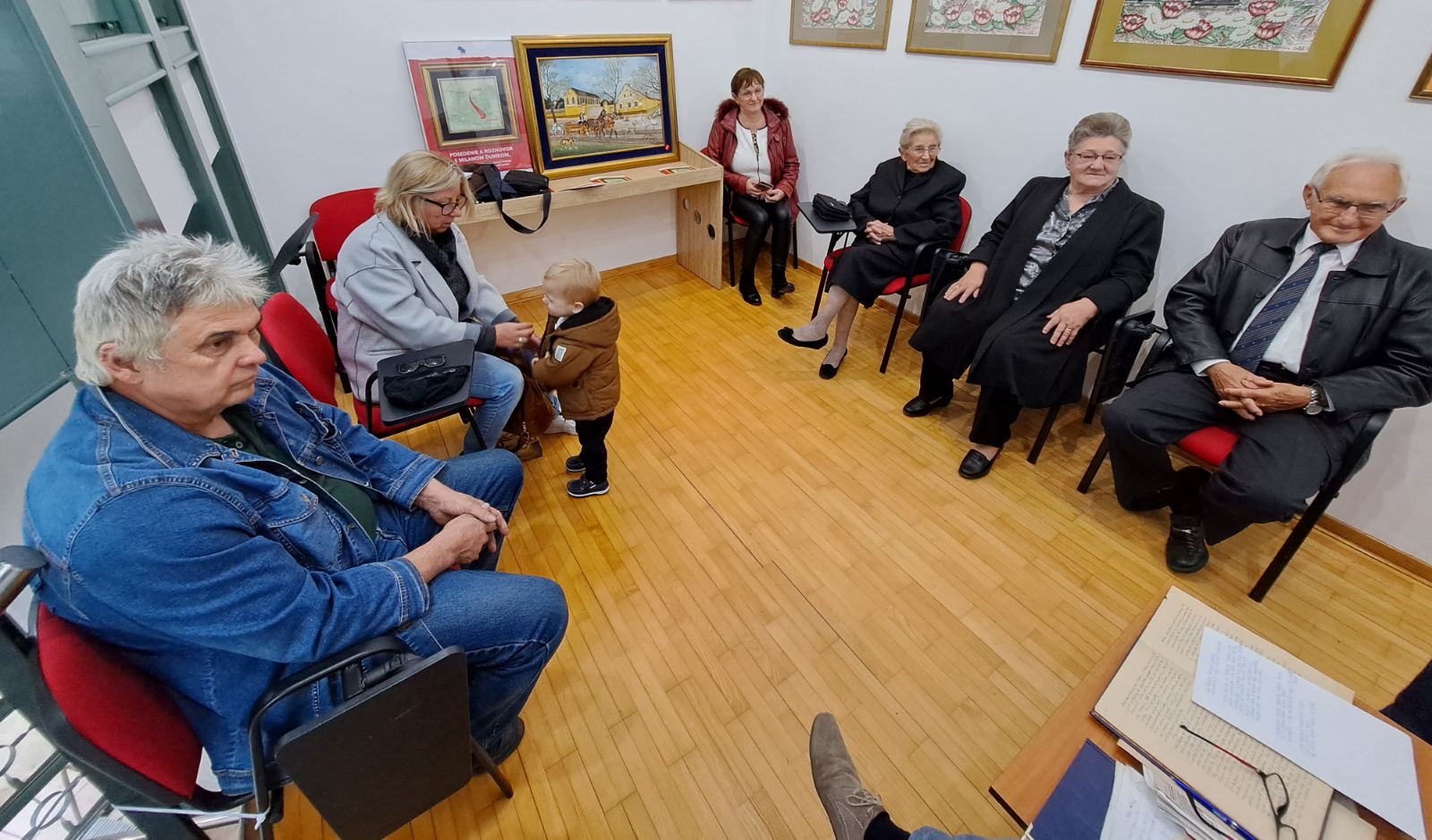 Posedenie s Milanom Ďuríkom v Galérii Babka