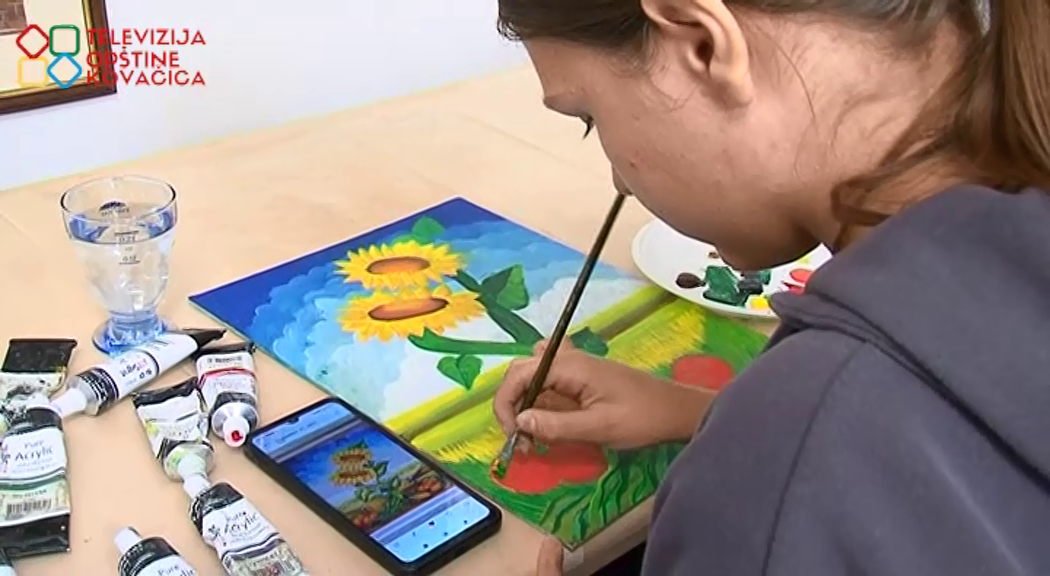 Dedičstvo kovačického maliarstva ožilo v detských dielach