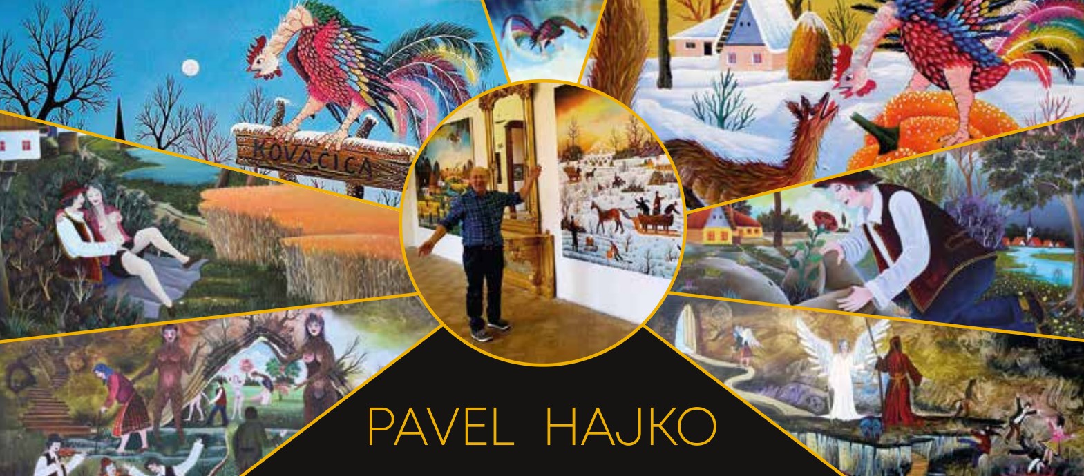 Pavel Hajko vystavuje v Belehrade
