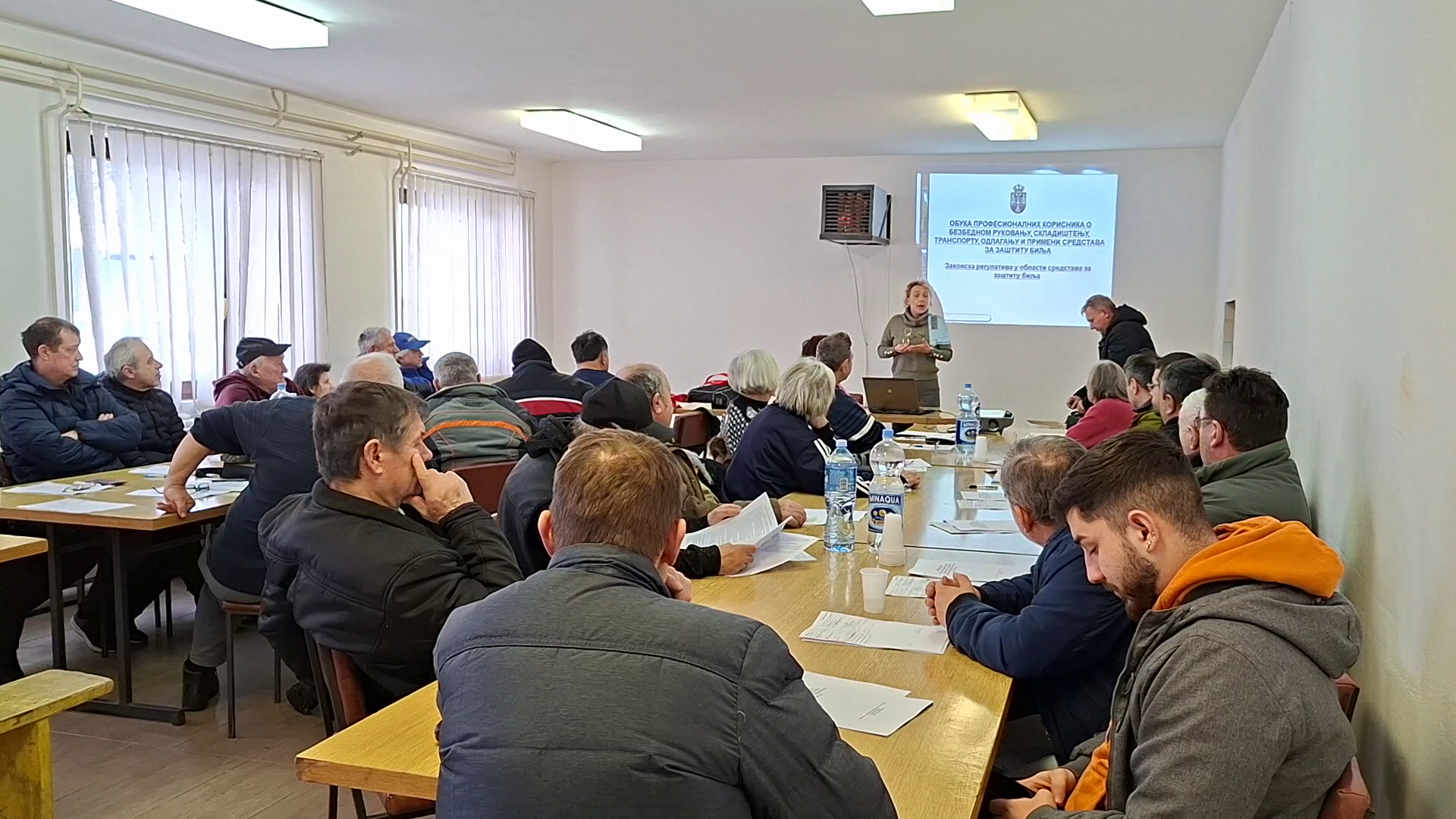 Interes mare pentru instruirea privind utilizarea sigură a pesticidelor la Uzdin!