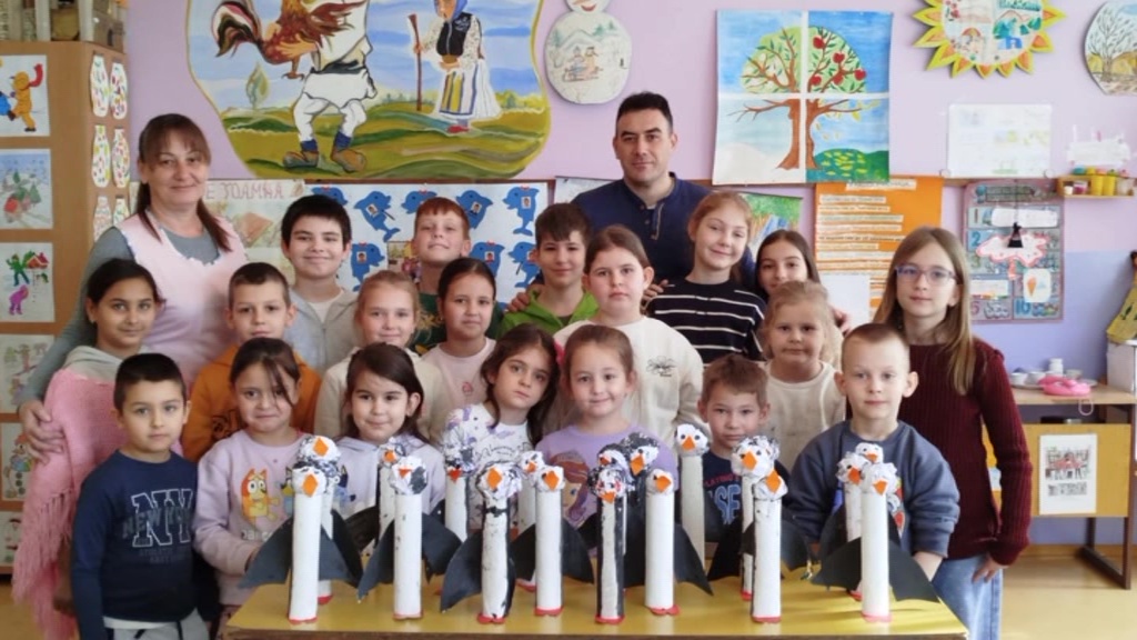 O nouă întâlnire creativă între grădiniță și școală, la Uzdin!