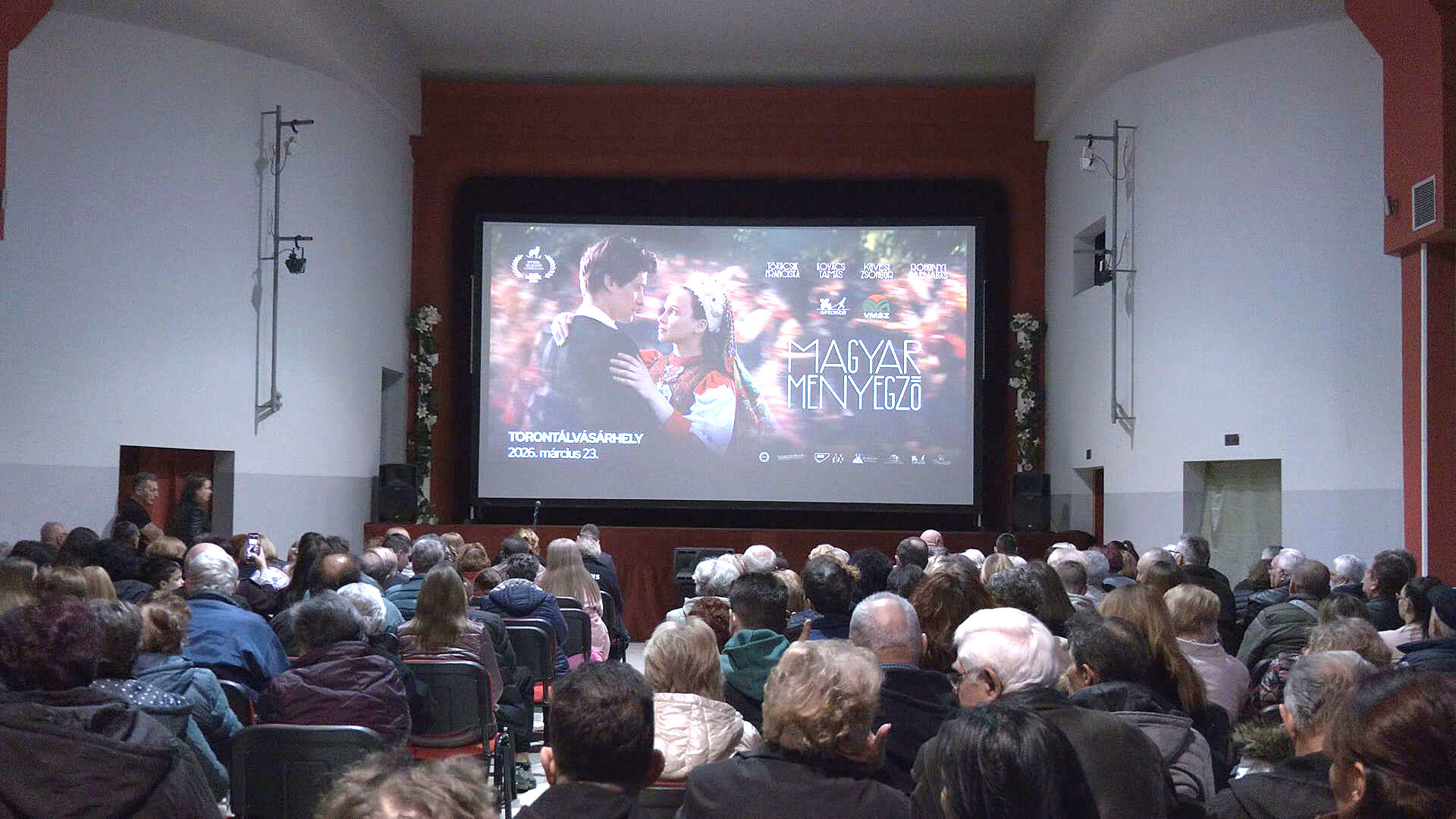 A Magyar menyegző filmvetítés élménye Torontálvásárhelyen