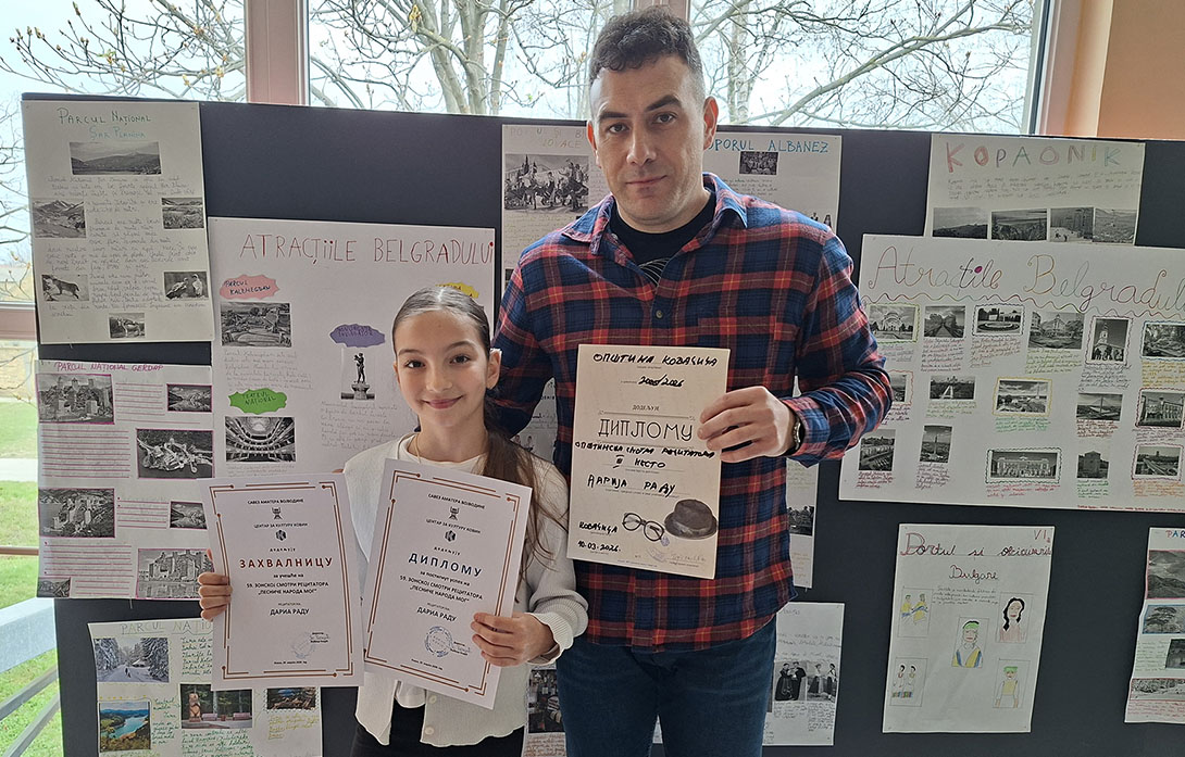 Daria Radu, un nou talent în arta recitării!