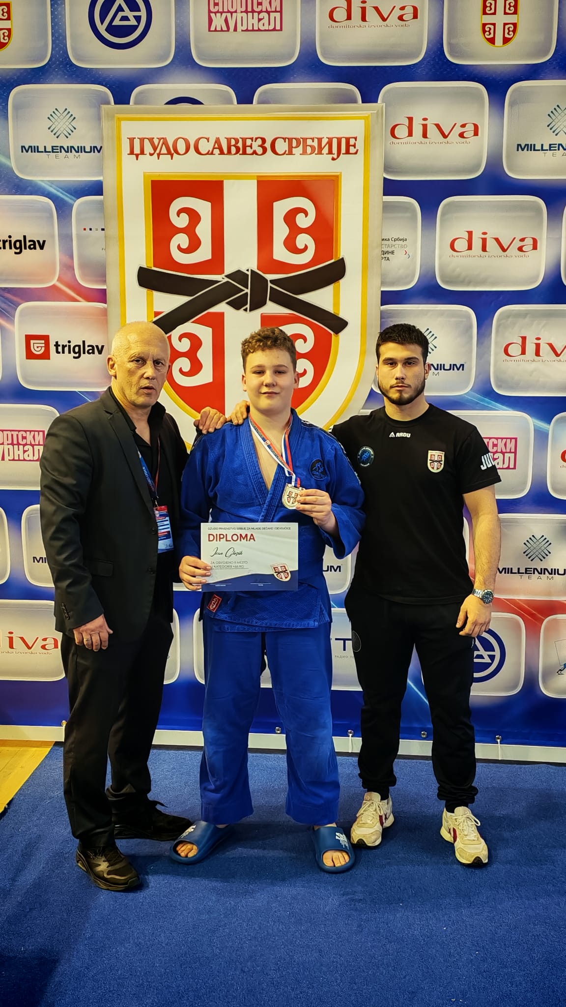 Ivan Glozik vicešampion Srbije