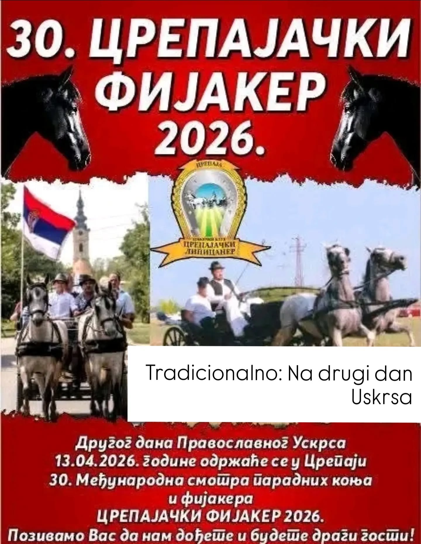 Jubilarni “Crepajački fijaker”: praznik zaprega i tradicija, parada lepote konja i ponos Banata