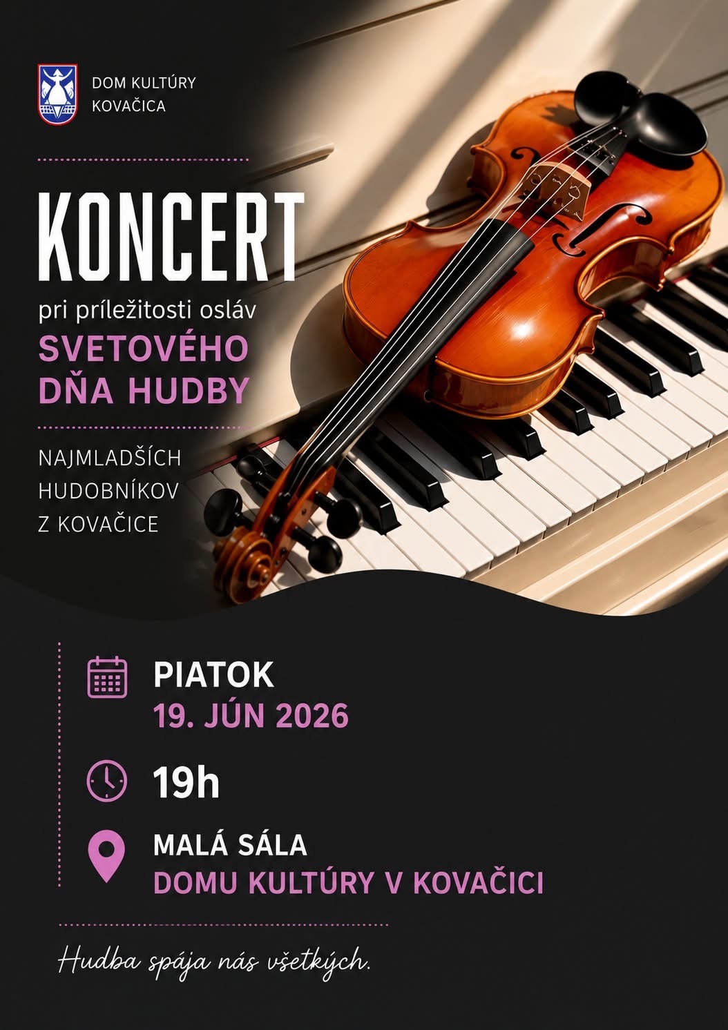 Svetski dan muzike: Koncert mladih muzičara u Kovačici