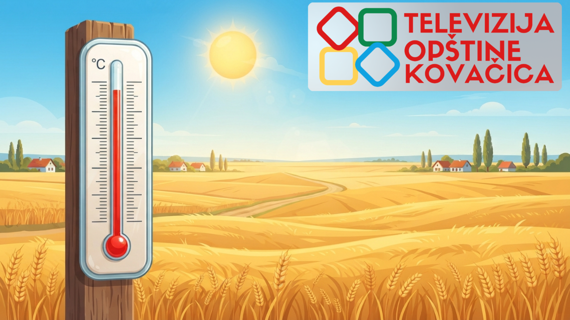 CRVENI METEO – ALARM U BANATU – TEMPERATURE DO 40 STEPENI