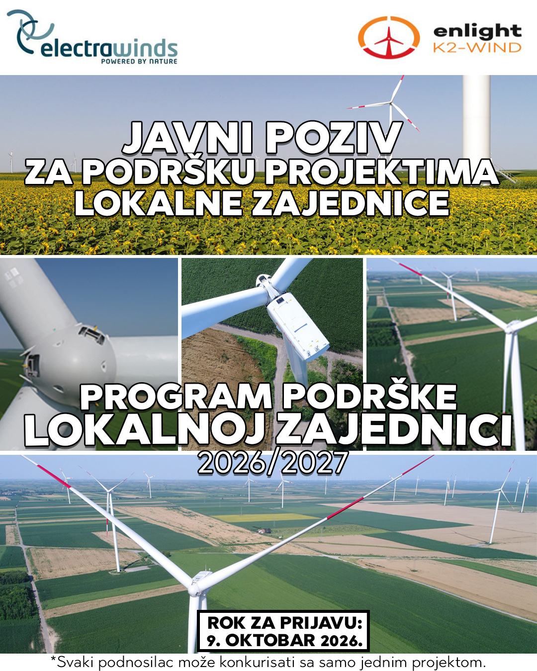 JAVNI POZIV ZA PODRŠKU PROJEKTIMA LOKALNE ZAJEDNICE