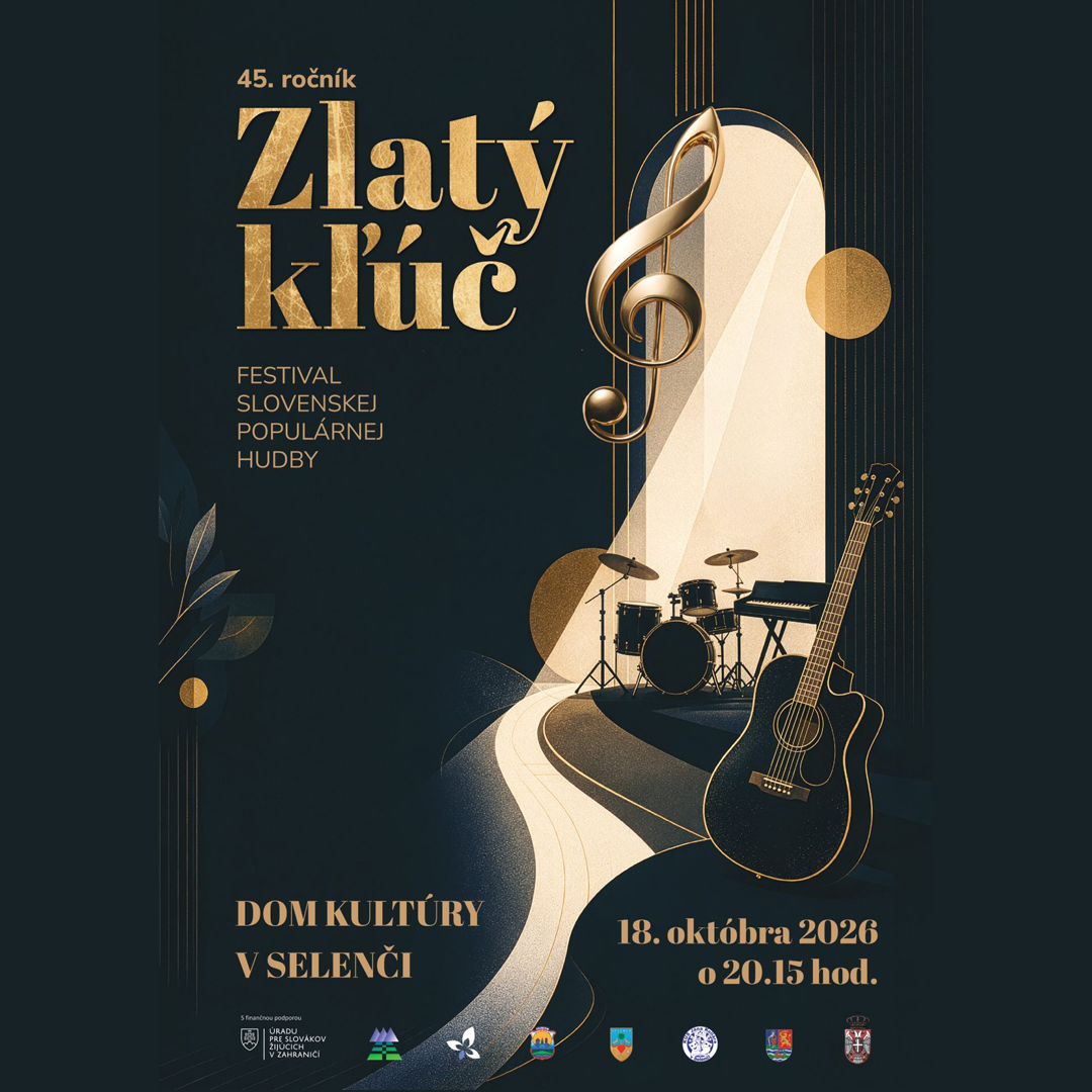 Festival slovenskej populárnej hudby Zlatý kľúč už túto nedeľu